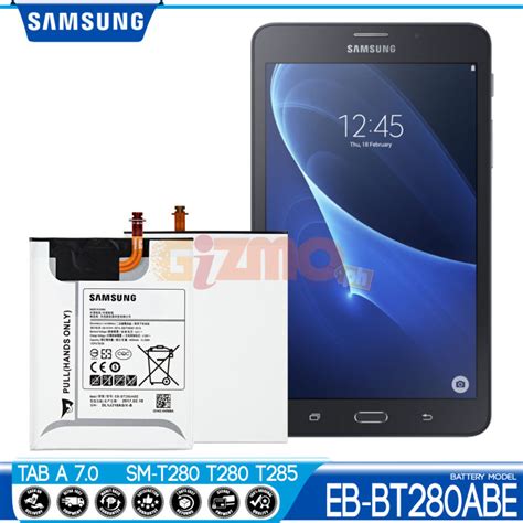 Tab A 7 0 Samsung Galaxy Original Battery Model EB BT280ABE Fit For SM