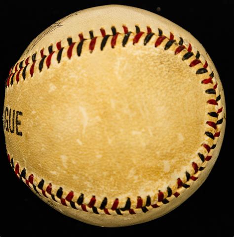 Lot Detail Babe Ruth Single Signed Harwood Minor League Baseball With