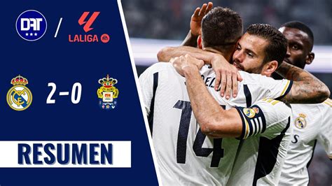 El Real Madrid Regres A La Victoria Contra Las Palmas Y Es El Escolta