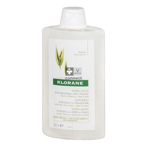 Klorane Shampooing Au Lait D Avoine 400 Ml