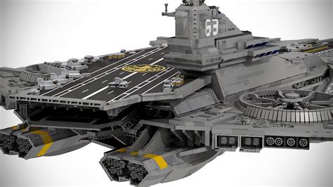 This LEGO The Avengers Helicarrier Is The Result Of Over 22,000 Bricks