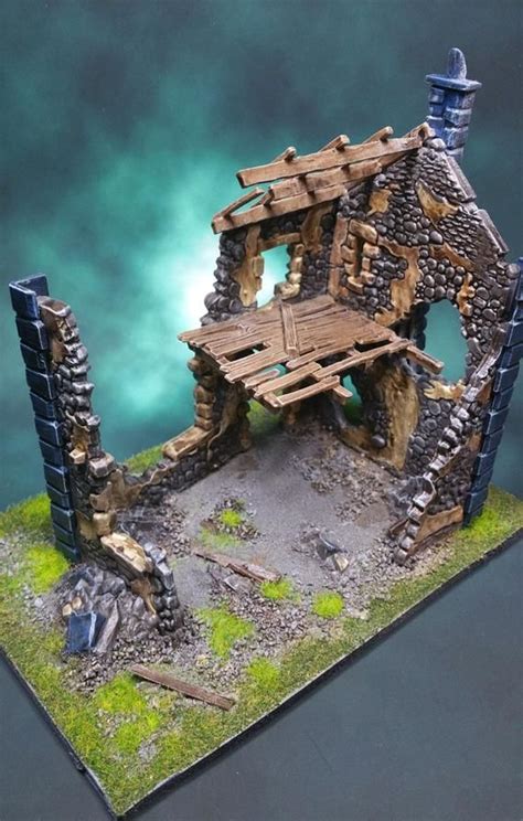 Bolt Action Terrain Ruined 2-story Buildings 28mm Well Painted | Etsy | Bolt action, Wargaming ...