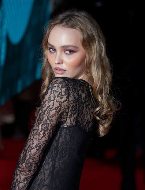 Lily Rose Depp See Through Dress Hot Celebs Home
