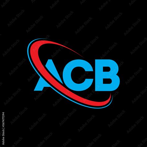 ACB logo. ACB letter. ACB letter logo design. Intitials ACB logo linked ...