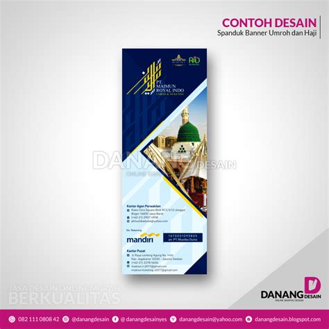 Contoh Desain Spanduk Banner Haji Umroh Contoh Desain Banner Spanduk