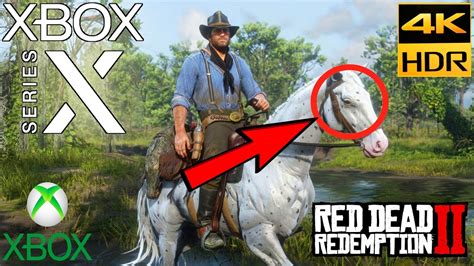 xbox series x - Red Dead Redemption 2 - 4K 60FPS - INSANE Details - YouTube