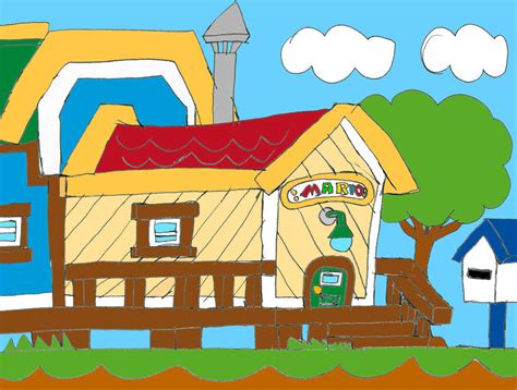 Mario Bros House by Lurogelsalal2004 on DeviantArt