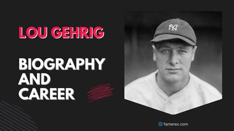 Lou Gehrig Biography and Career | Famerex.com