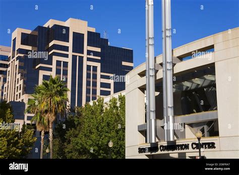 Sacramento Convention Center Sacramento California Usa Stock Photo