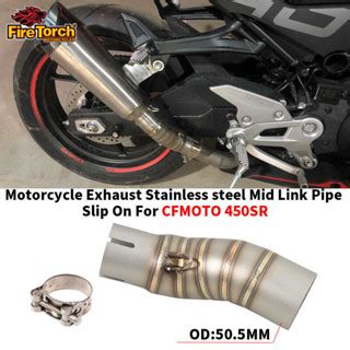 Slip On Para Sa CFMOTO 450Sr 450 SR 2022 2023 Motorcycle Exhaust