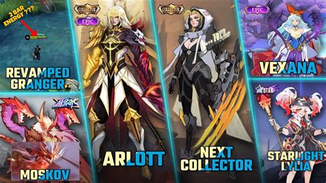 Collector Natalia Update Revamped Granger Moscov Allstar Lylia Next