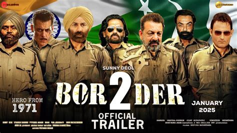 Border Official Trailer Sunny Deol Sunil Shetty Jackie S