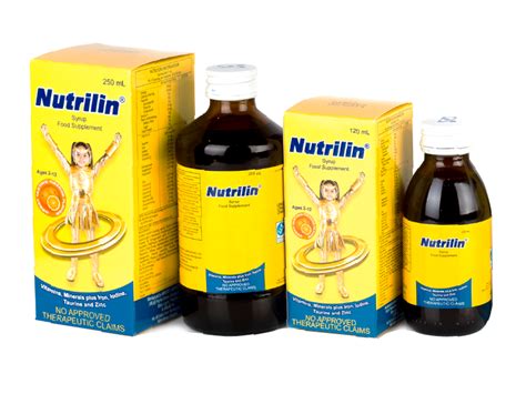 nutrilin syrup childrens multivitamins unilab