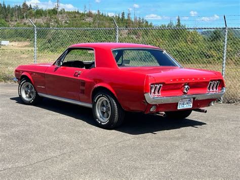 1967 Mustang Coupe Red 4 Speed | mainly-muscle-cars