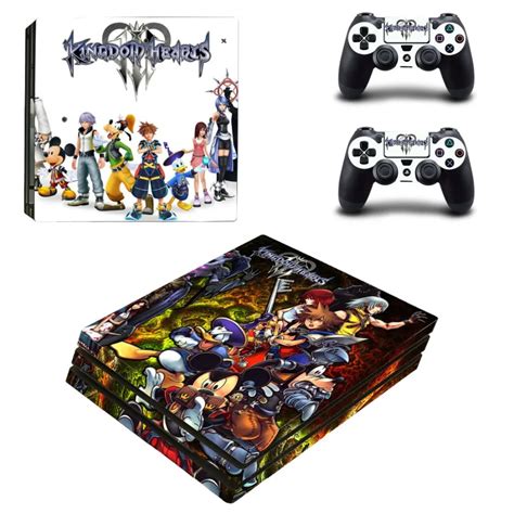 Game Kingdom Hearts Ps4 Pro Skin Sticker Decal For Sony Playstation 4