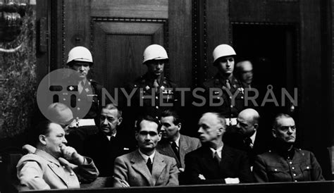 Nürnberger Prozesse Angeklagte Foto Nuremberg War Crime Trials