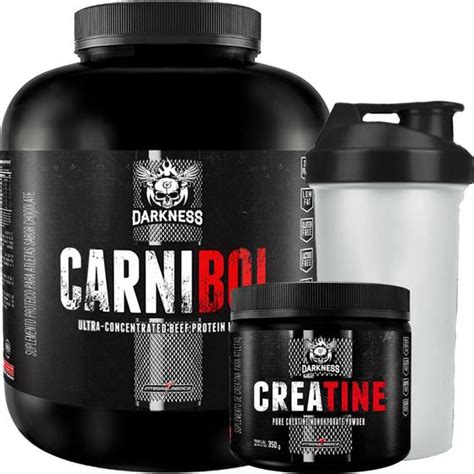 Combo Carnibol Isolado Hidrolisado 1 8 Kg Creatina 350g