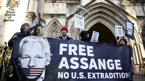 British Justice Rules On Us Appeal Against Refusal To Extradite Assange