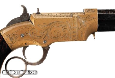 Factory Engraved New Haven Arms Co Volcanic Pocket Pistol