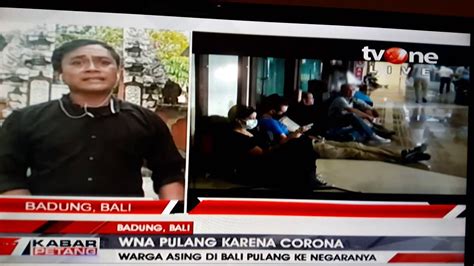 Wna Keluar Dari Bali Karena Wabah Corona Youtube