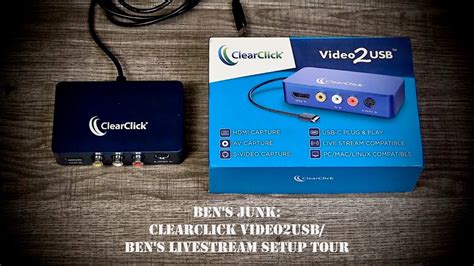 Oddity Archive Episode 277 2 Bens Junk ClearClick Video2USB A Tour