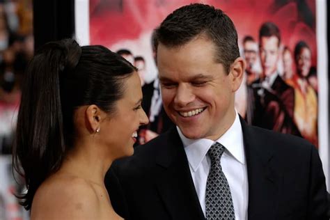 La Increíble Historia De Amor De Matt Damon Y La Argentina Luciana Barroso Al Verla Sentí Que