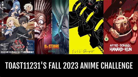 toast11231's fall 2023 Anime Challenge | Anime-Planet