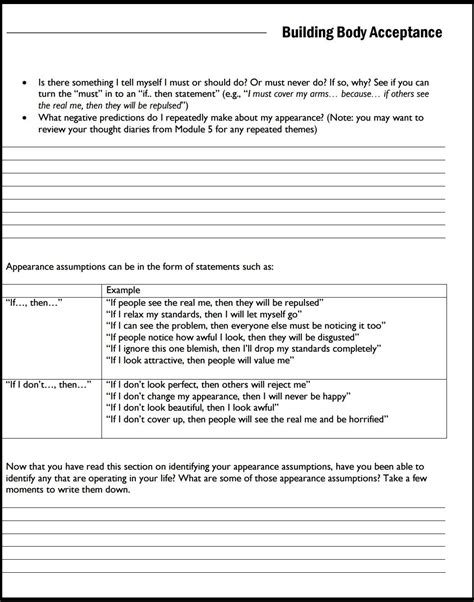 Printable Cognitive Worksheets For Adults