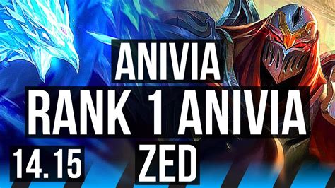 Anivia Vs Zed Mid Rank 1 Anivia 702 66 Winrate Godlike Tr