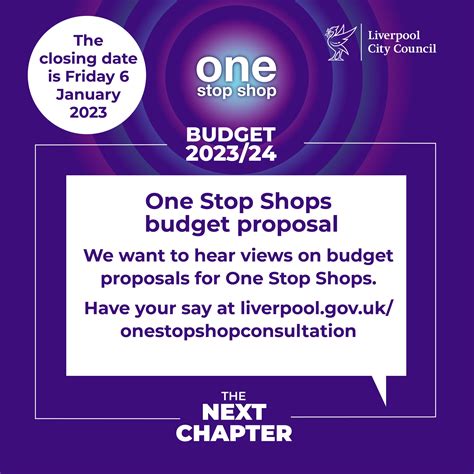 One Stop Shops budget consultation begins - Liverpool Express