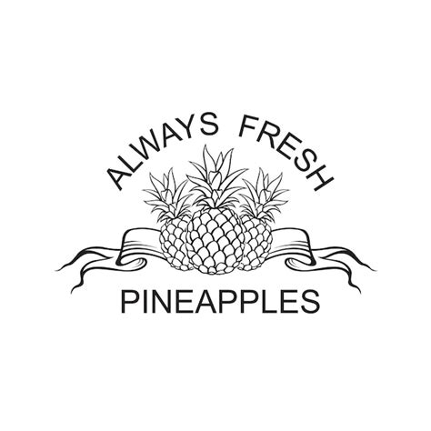 Image De Fruits Ananas Vecteur Premium