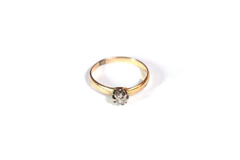 Antique Solitaire Diamond Ring Antique Jewellery Maison Mohs