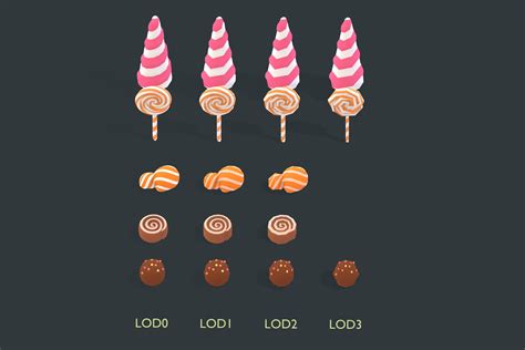 Candy Land - Animation Asset | 3D Environments ~ Creative Market