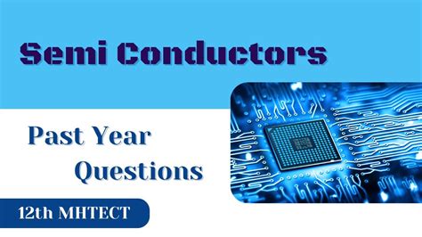 Semiconductors Mhtcet Class Past Year Questions Ce Transistor