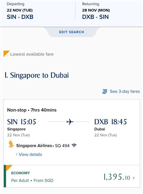 Direct flight Singapore to Dubai, Tickets & Vouchers, Flights & Overseas Attractions on Carousell