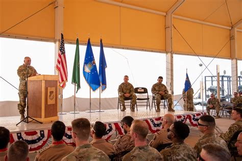 Dvids Images Changing Of The Guard 378th Aew Holds Change Of