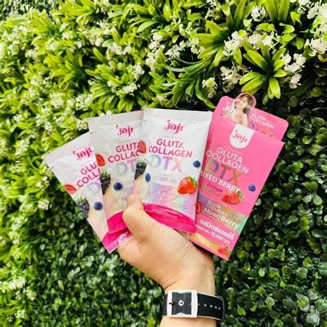 Jual JOJI Gluta Collagen DTX Mixed Berry Box 3scht Shopee Indonesia