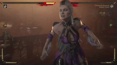 Mortal Kombat 11 Sindel Vs Shang Tsung Youtube