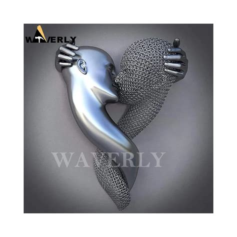 Custom Home Decoration Wall Metal Art Design Stainless Steel Abstract