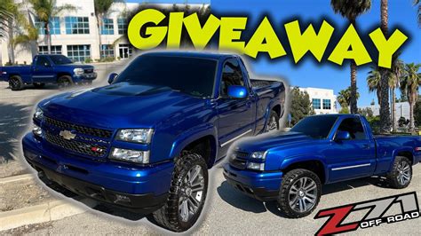 New Giveaway Reveal Silverado Z Single Cab Build Jrguzmanthedj