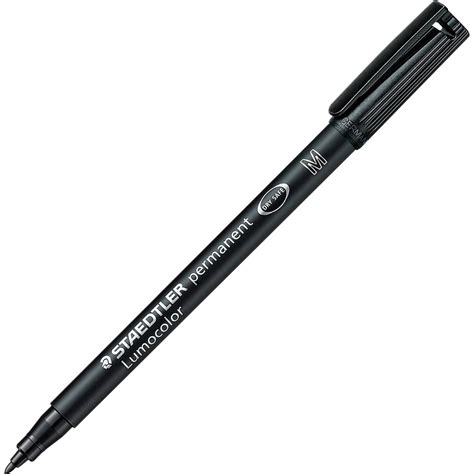 Stylos Feutres Permanents Lumocolor Staedtler Noir Pointe Moyenne