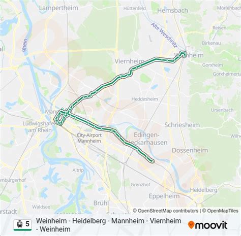 Route Fahrpl Ne Haltestellen Karten Mannheim Edingen Aktualisiert