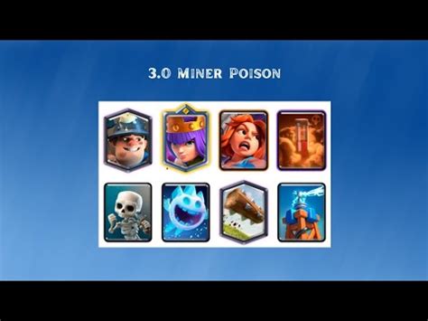 Updated Version of B-rad's Miner Poison Deck - YouTube