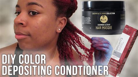 Diy Color Depositing Conditioner Naturally Dev Youtube