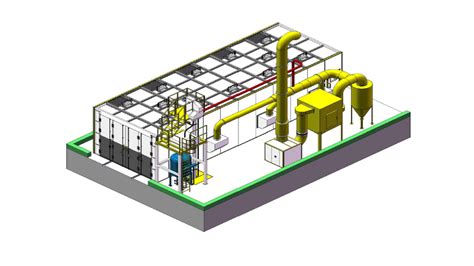 Shot Blasting Booth Blasting Machine Blasting Plant Aria Iasf