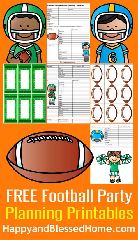 Free Football Party Printables And Cheez It And Pringles Pineapple Recipe