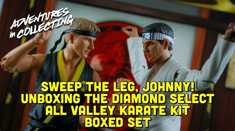 Unboxing The Diamond Select Toys All Valley Tournament Karate Kid And