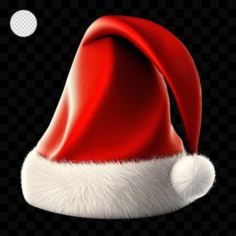 Premium Psd Santa Claus Red Hat