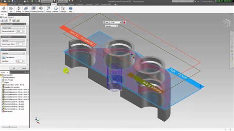 Autodesk Cam Inventor Hsm Video Simulation Youtube