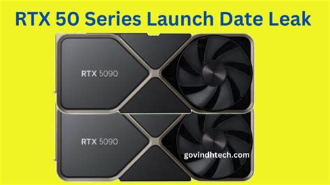 RTX 50 Series Launch Date Leak & Generational Advancements!